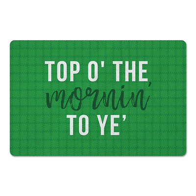 Top of the Mornin 27" x 18" Floor Mat