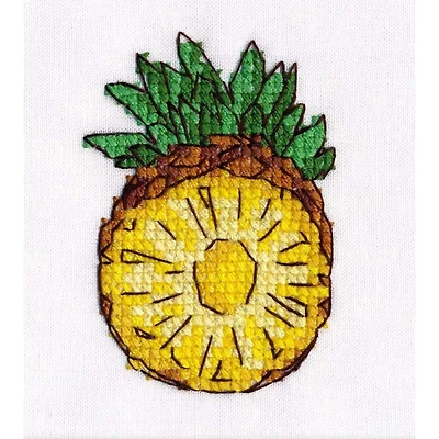 Oven Pineapple Cross Stitch Kit