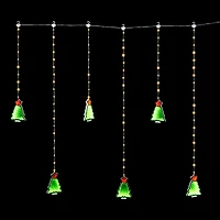 6ct. Green LED Christmas Tree Curtain Lights with 90 LED String Lights by Ashland®