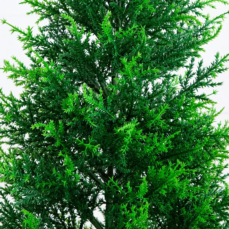 4ft. UV Resistant Artificial Cypress Tower Tree (Indoor/Outdoor)