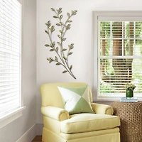 Habitat Saba 37" Gold Leafy Boughs Wall Art