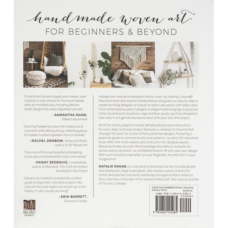 Page Street Publishing Macrame At Home Book
