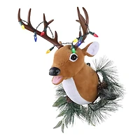 20" Motion Activated LED Singing Reindeer