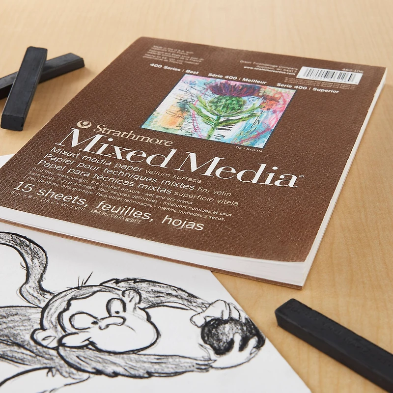 12 Pack: Strathmore® 400 Series Mixed Media Paper Pad