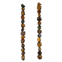 Yellow Tiger Eye Potato Beads by Bead Landing™