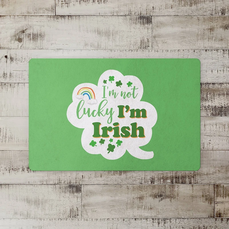Not Lucky Irish 27" x 18" Floor Mat