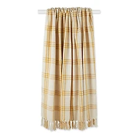DII® Honey Gold Modern Farmhouse Plaid Throw