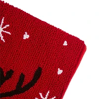Glitzhome® 20" Red Reindeer Stockings, 2ct.