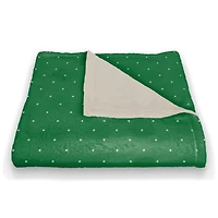 Luck of the Irish Coral Fleece Blanket