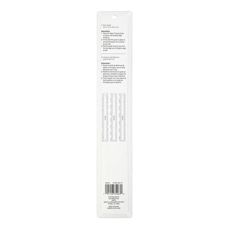 Paper Tearing Guide Ruler Set by Recollections™