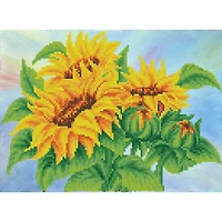 Diamond Dotz® Wistful Sunflowers Diamond Painting Kit