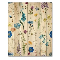 Designart - Blue Wild Flowers