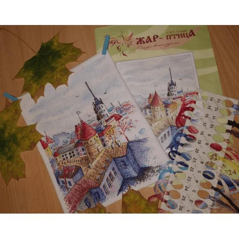 MP Studia Towers Cross Stitch Kit