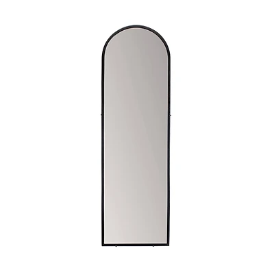 Habitat Aria 60" Black Standing Arched Mirror