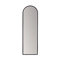 Habitat Aria 60" Black Standing Arched Mirror