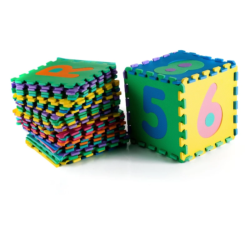 Toy Time 96-Piece Alphabet Foam Puzzle