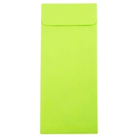 JAM Paper #10 Ultra Lime Green Policy Business Envelopes
