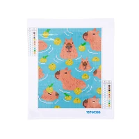 Capybaras Square Diamond Art Kit by Make Market®