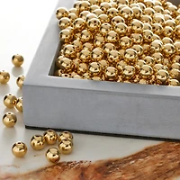 Metallic CCB Round Craft Beads by Bead Landing