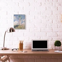 Stupell Industries Woman With Parasol Monet Classic Painting Gray Framed Wall Art