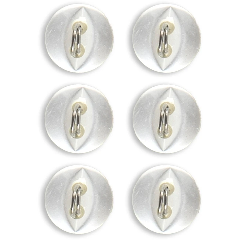 LaMode® 1/4" Clear Fisheye 2-Hole Buttons, 6ct.