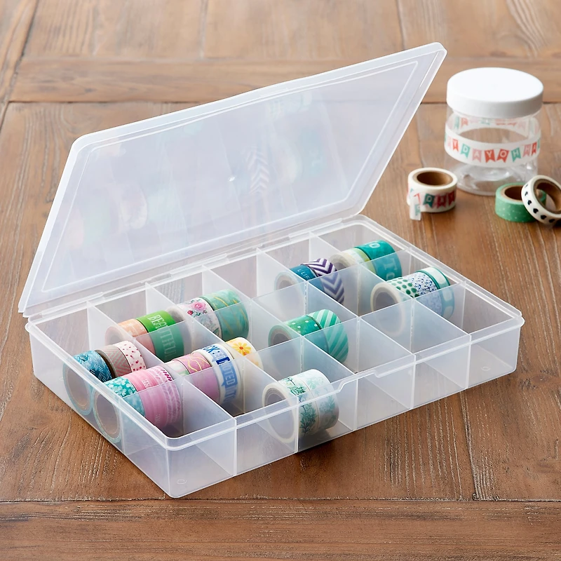 12 Pack: 17-Compartment Bead Organizer by Bead Landing™