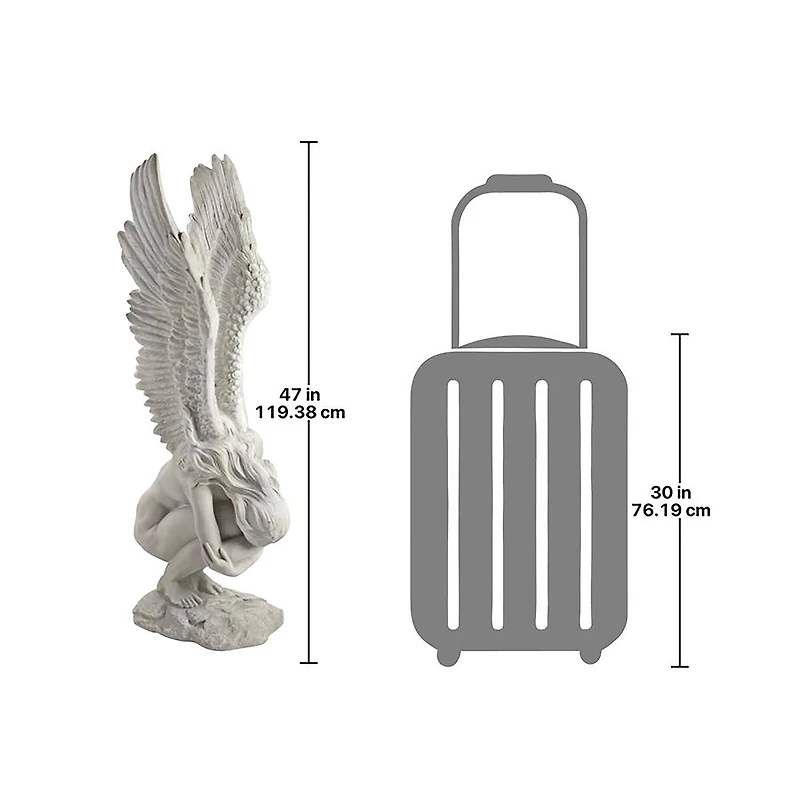 Design Toscano 4ft. Large Remembrance and Redemption Angel Statue