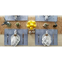 DII® Whitewashed Wood Band Napkin Rings, 6ct.