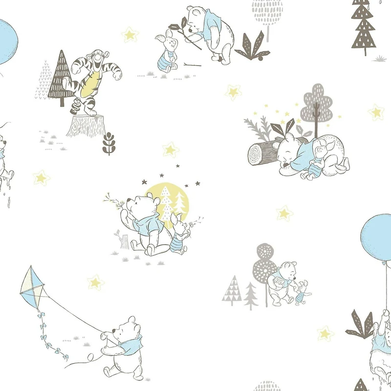 RoomMates Disney® Winnie The Pooh Playmates Peel & Stick Wallpaper