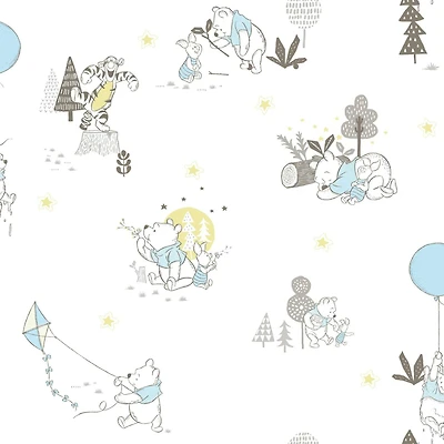 RoomMates Disney® Winnie The Pooh Playmates Peel & Stick Wallpaper