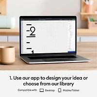 Cricut Explore® 3 - Smart Cutting Machine with Easy Printables™ Sensor