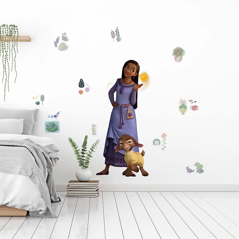 RoomMates Disney® Wish Asha & Valentino Giant Wall Decal Set