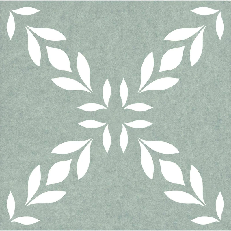 RoomMates Sky Blue Botanical Trellis Acoustical Peel & Stick Tiles