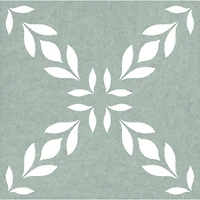 RoomMates Sky Blue Botanical Trellis Acoustical Peel & Stick Tiles