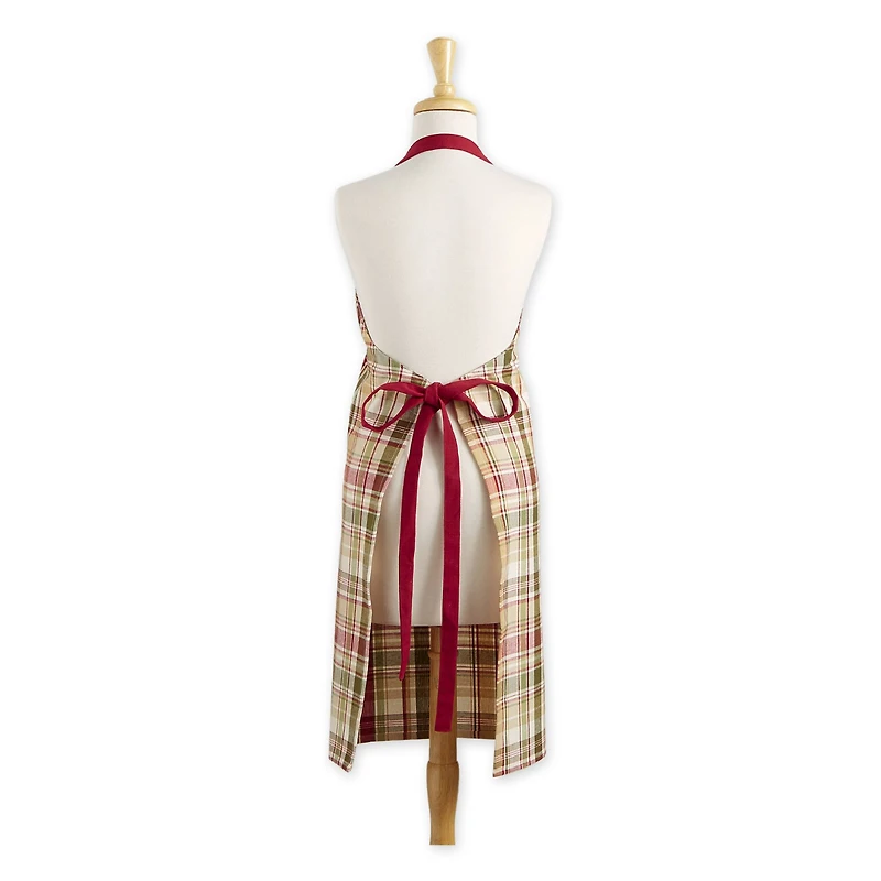 DII® Give Thanks Plaid Chef Apron