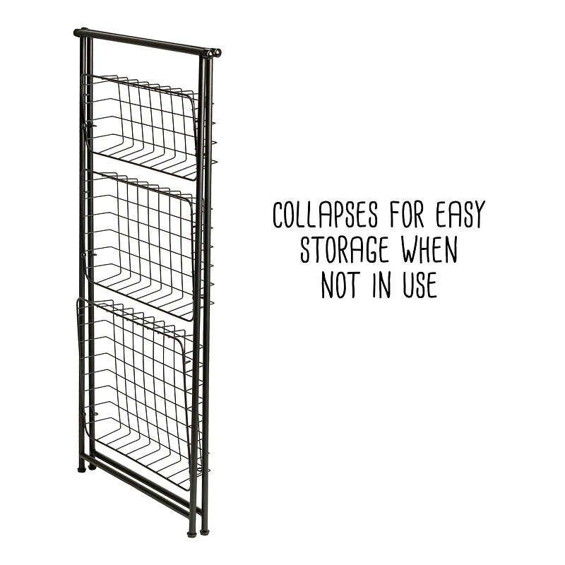 Honey Can Do 3-Tier Folding A-Frame Caddy