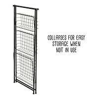 Honey Can Do 3-Tier Folding A-Frame Caddy