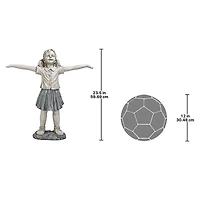 Design Toscano® 2ft. Hope the Optimistic Gardener Child Statue