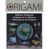 Yasutomo Fold' Ems® 6" Sea Life Origami Paper, 27 Sheets