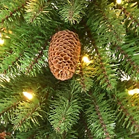 3ft. 4ft. and 5ft. Pre-Lit Artificial Christmas Tree Set, Warm White LED Lights