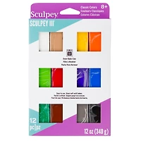 Sculpey III® Classic Multipack Oven Bake Clay