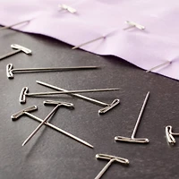 12 Packs: 60 ct. (720 total) 1.75" Quilter's T-Pins by Loops & Threads™