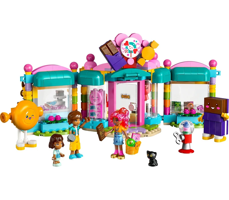 LEGO® Friends Heartlake City Candy Store Pretend-Play Set, Role-Play Toy 42649