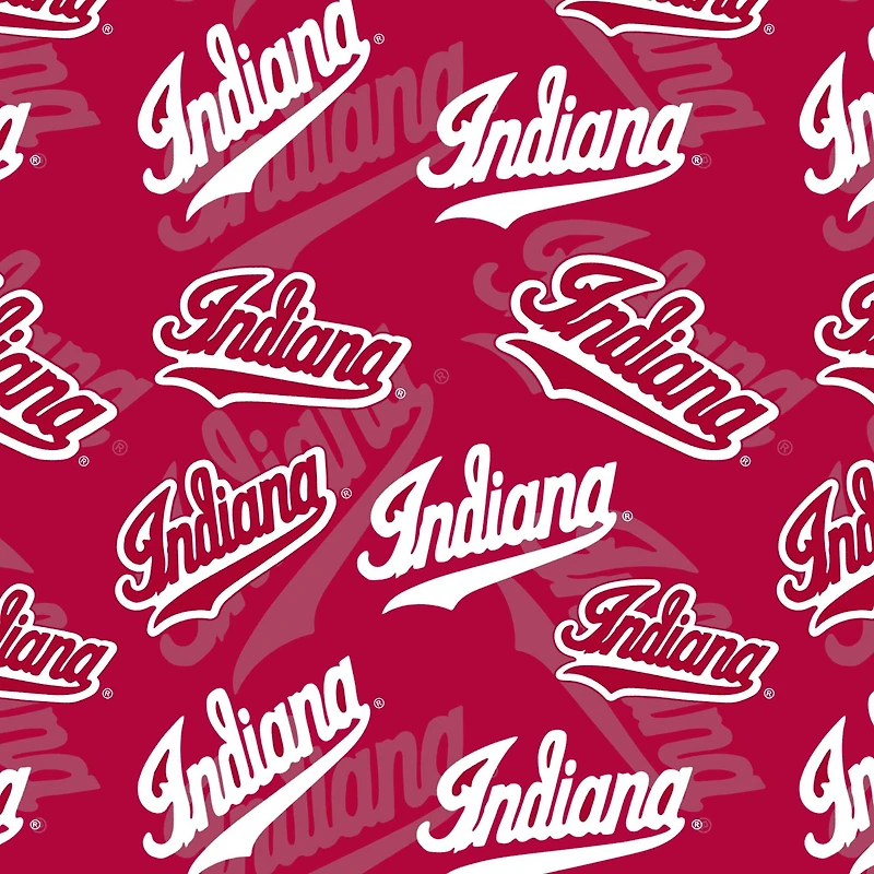NCAA Indiana University Hoosiers Cotton Fabric