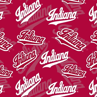 NCAA Indiana University Hoosiers Cotton Fabric