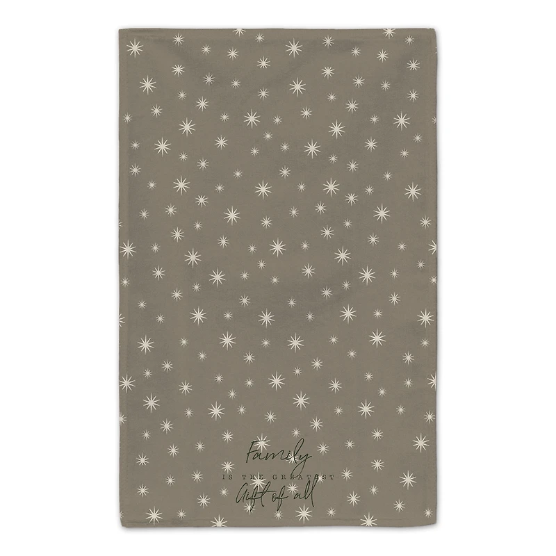 Family Greatest Gift Twinkle Tea Towel