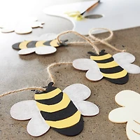 Unfinished Wooden Bee Banner by Make Market®