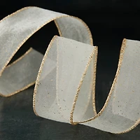 1.5" x 3yd. Sheer Wired Sparkle Ribbon by Celebrate It