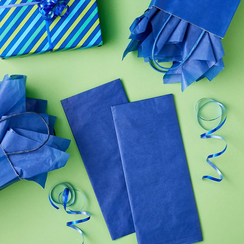 Navy Tissue Paper by Celebrate It™, 12 Sheets