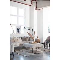 Hello Honey® 5ft. Black Modern 2-Light Metal Articulating Wall Sconce